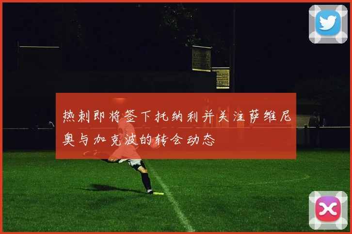 热刺即将签下托纳利并关注萨维尼奥与加克波的转会动态